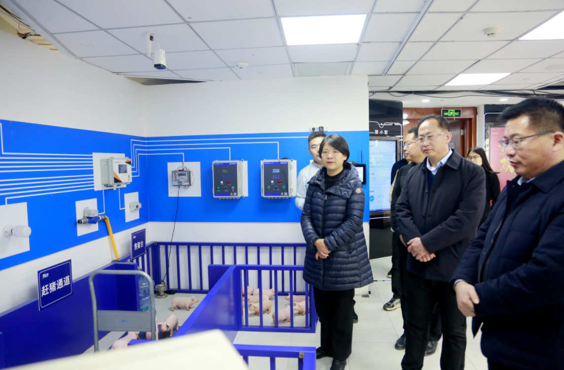 “数”聚产业腾飞｜平顶山市叶县政府领导一行莅临农信总部，共话中原数智畜牧新发展农业资讯-农信网